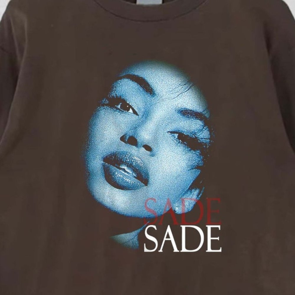 Sade Face Shirt, Sade Tour Crewneck t Shirt, Sade Concert Tshirt, Sade Adu Shirt